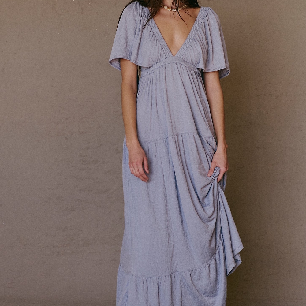 FREE PEOPLE Lilac Maxi Dress